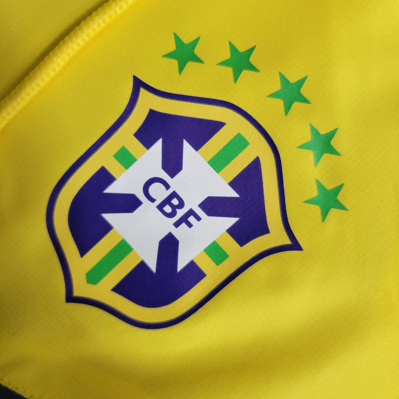 Brasil - Corta Vento -Amarelo